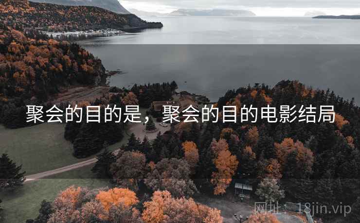 聚会的目的是,聚会的目的电影结局 聚会的目的是,聚会的目的电影结局